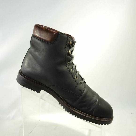 Cole Haan 6340 Size 8.5 M Black Boots Mens C3B B3